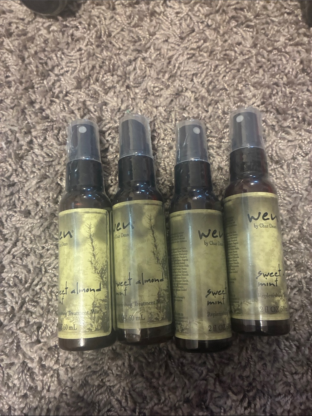 Wen Chaz Dean Sweet Almond Mint Replenishing Treatment Mist‎ 2 oz New & Sealed